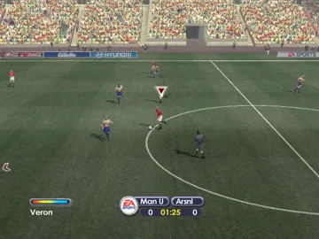 FIFA Soccer 2002 screen shot game playing